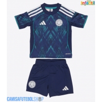 Camisa de time de futebol Leicester City Oliver Skipp #22 Replicas 2º Equipamento Infantil 2025-26 Manga Curta (+ Calças curtas)